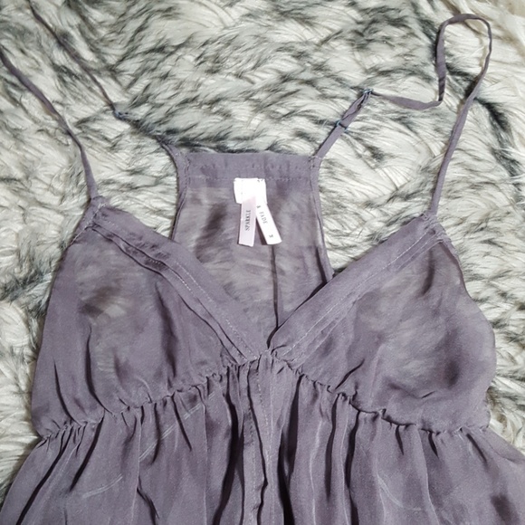 Sparkle and Fade Sheer Top - Picture 2 of 3